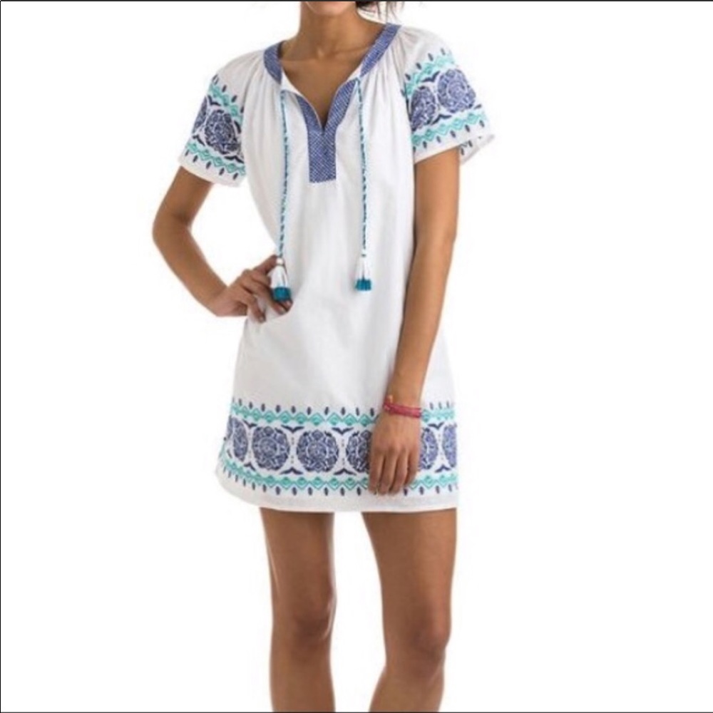 Vineyard Vines medallion popover dress, XXS